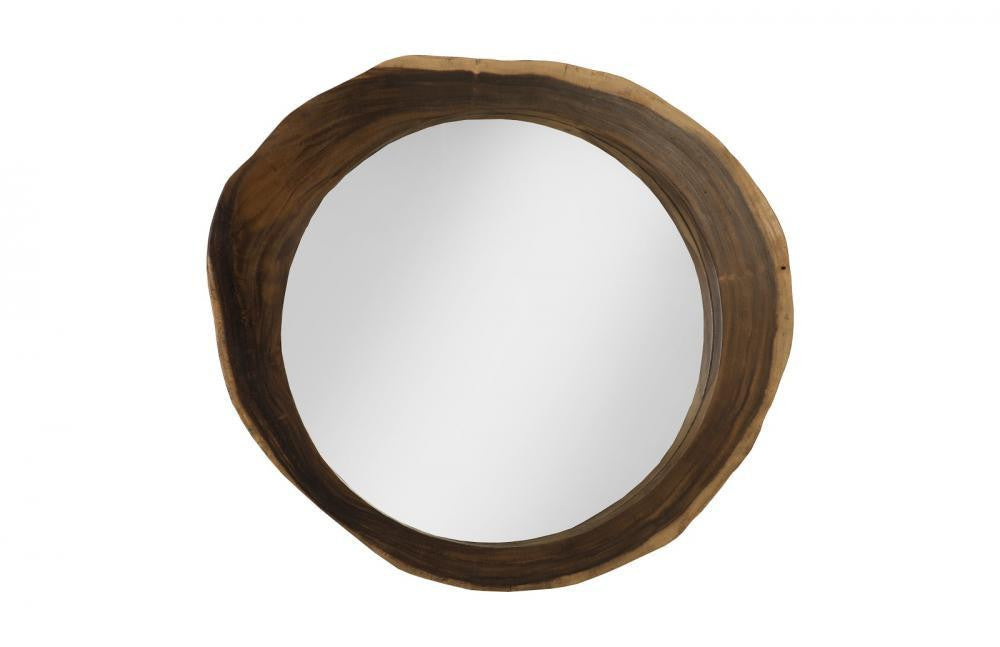 Phillips Collection Freeform Irregular Mirror Brown