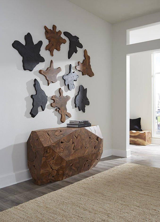 Phillips Collection Freeform Wall Tile, Large, Brown, 20"W (ID114685 YV0J07T80Q)