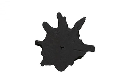 Phillips Collection Freeform Teak Large Wall Slice Gray