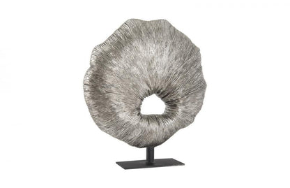 Phillips Collection Fungia Sculpture Silver Leaf