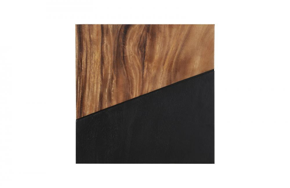 Phillips Collection Geometry Wall Tile Chamcha, Black
