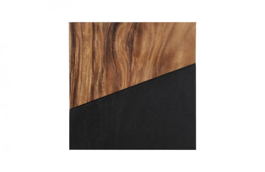 Phillips Collection Geometry Wall Tile Chamcha, Black
