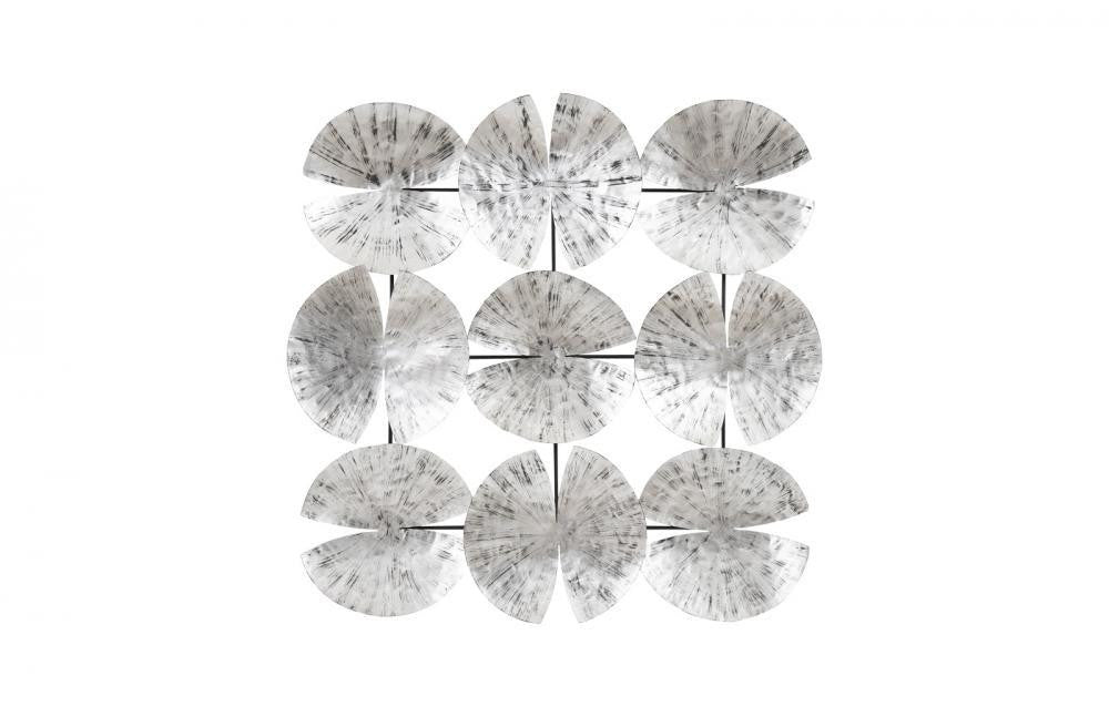Phillips Collection Ginkgo Leaf Wall Art Antique Silver