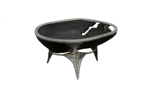Phillips Collection Graven Bowl Stainless Steel, Black