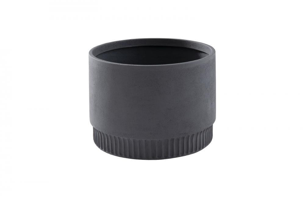 Phillips Collection Harvest Large Planter Dark Gray