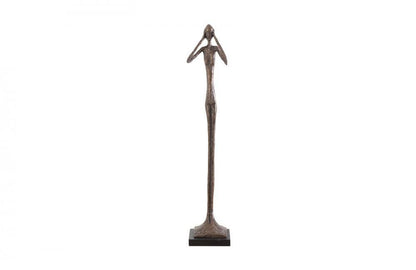 Phillips Collection Hear-No-Evil Slender Small Sculpture Bronze