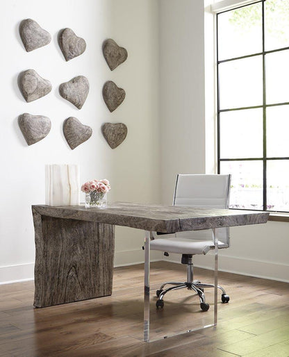 Phillips Collection Heart Wall Tile, Graystone, 12"W (TH99500 YV0J07T8ZP)
