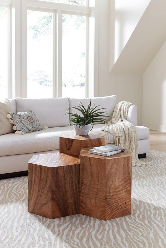 Phillips Collection Honeycomb Side Table Chamcha