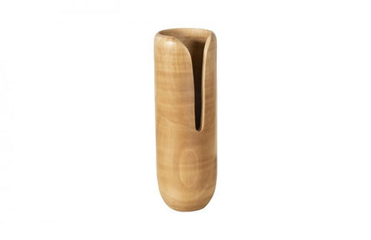 Phillips Collection Interval Wood Vase, Large, Natural, 17"H (TH107161 YV0J07T90K)