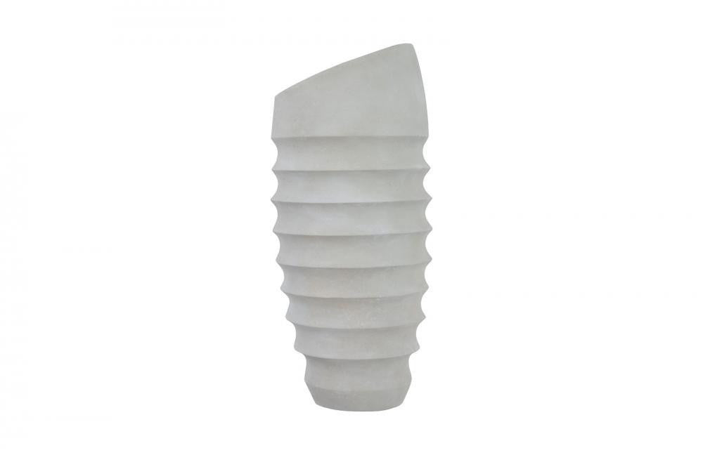 Phillips Collection JP Wall Planter, Right Slant, Off-White, 15"W (PH103381 YV0J07T91C)