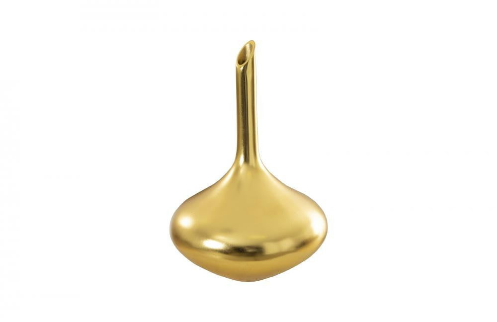 Phillips Collection Julian Vase Gold Leaf