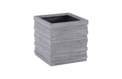 Phillips Collection June Planter, Square, Medium, Gray, 19"W (PH103541 YV0J07T91V)