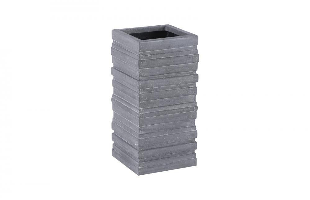 Phillips Collection June Planter, Square, Small, Gray, 13"W (PH103540 YV0J07T91W)