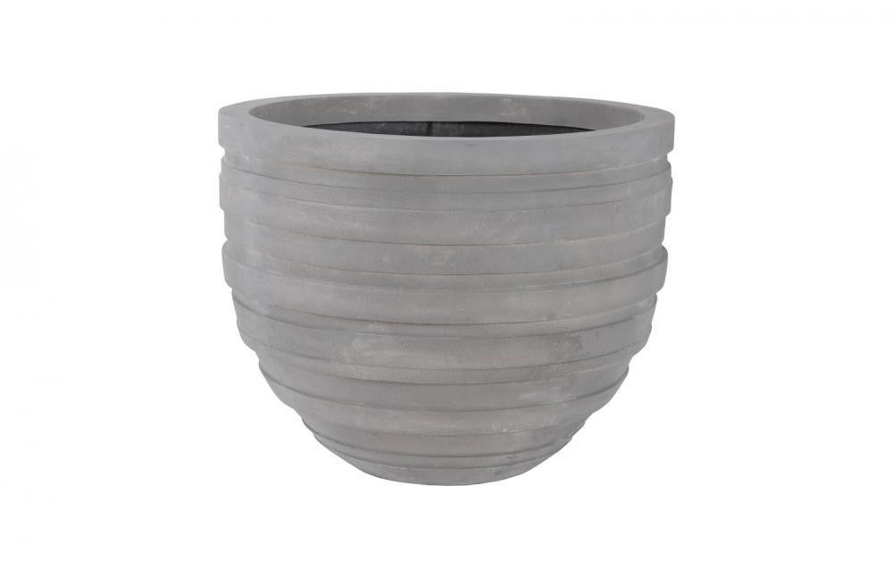 Phillips Collection June Square Planter Gray
