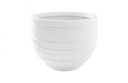 Phillips Collection June Wide Large Planter White