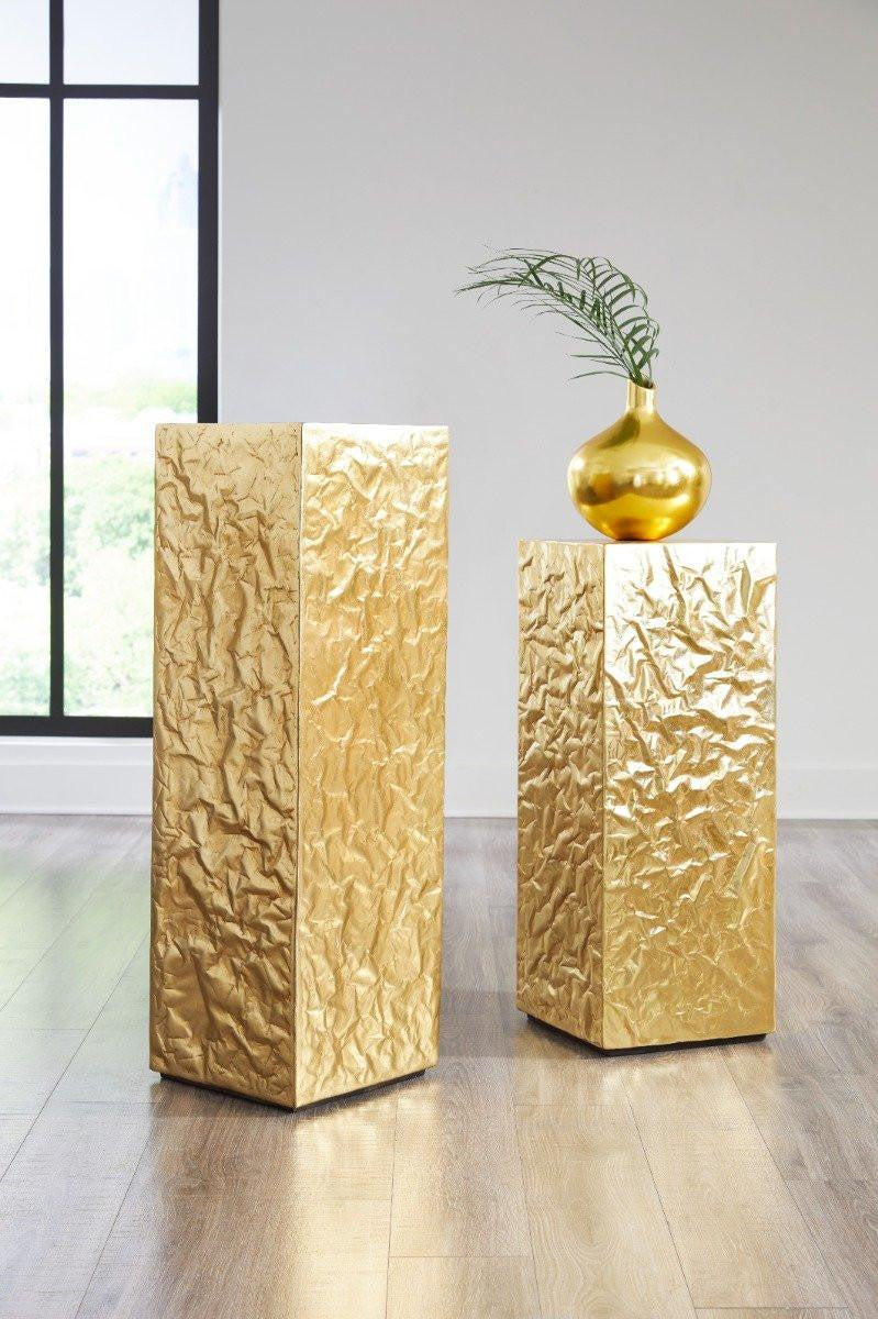 Phillips Collection Katha Vase, Gold Leaf, 12"H (PH67521 YV0J07T91Y)