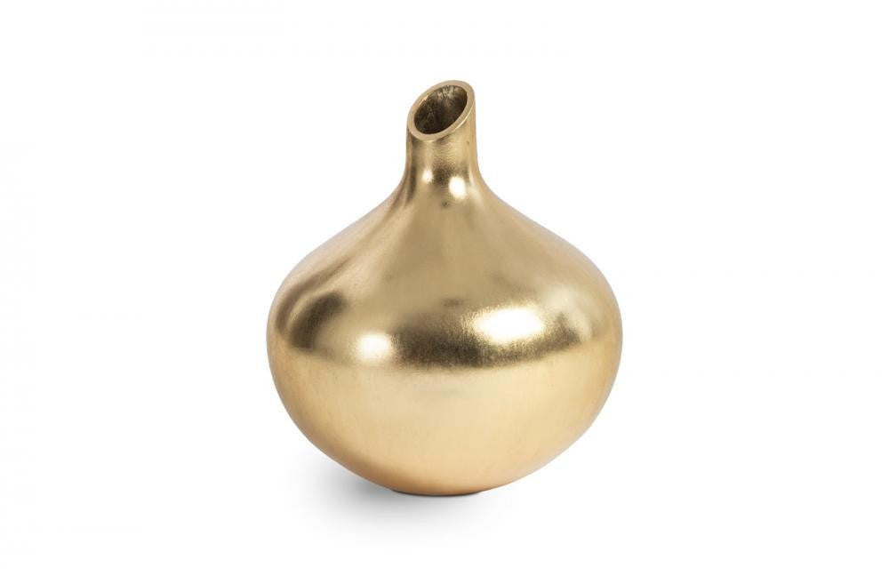 Phillips Collection Katha Vase Gold Leaf