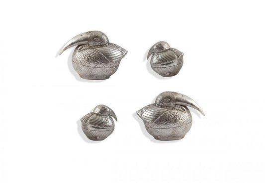 Phillips Collection Kiwi Birds Wall Art Silver Leaf