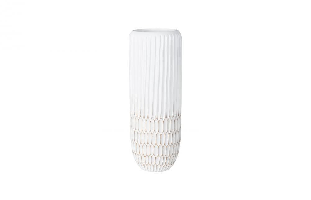 Phillips Collection Lacuna Vase Off-White