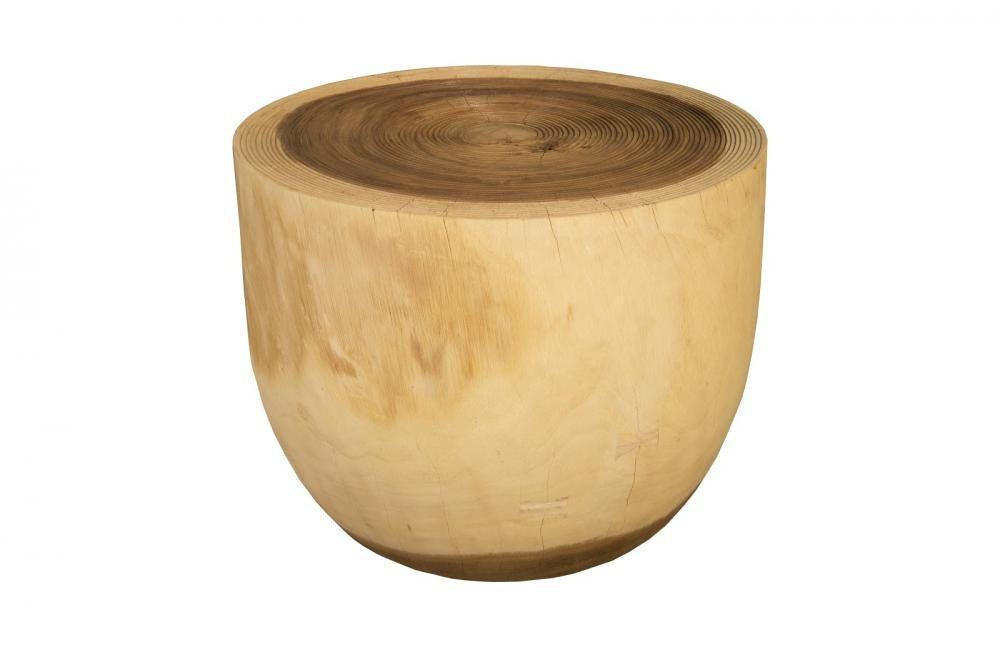 Phillips Collection Lathe Side Table Chamcha