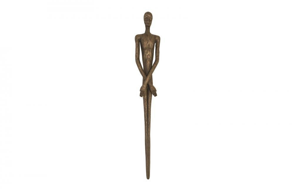 Phillips Collection Lloyd Figure Wall Sculpture Bronze