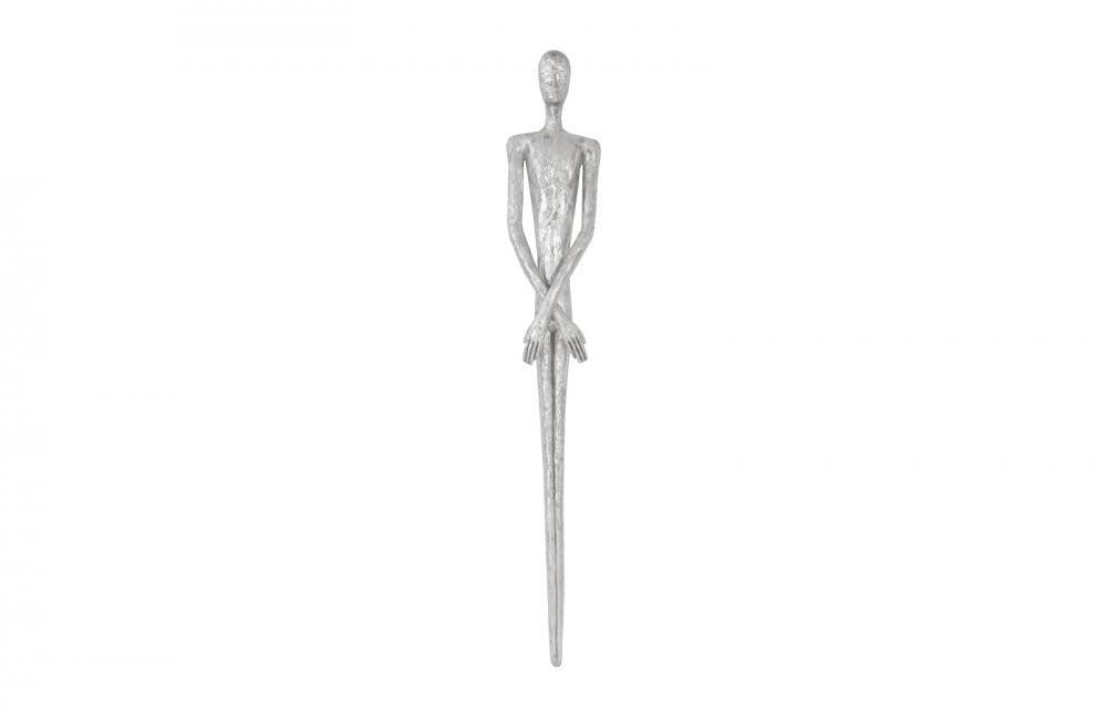 Phillips Collection Lottie Figure Wall Sculpture Bronze