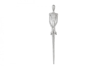 Phillips Collection Lottie Figure Wall Sculpture Bronze