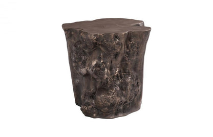 Phillips Collection Log Side Table, Bronze, 24"H (PH56725 YV0J07T9ZW)