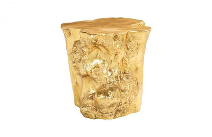 Phillips Collection Log Side Table, Gold Leaf, 24"H (PH56280 YV0J07T9ZU)
