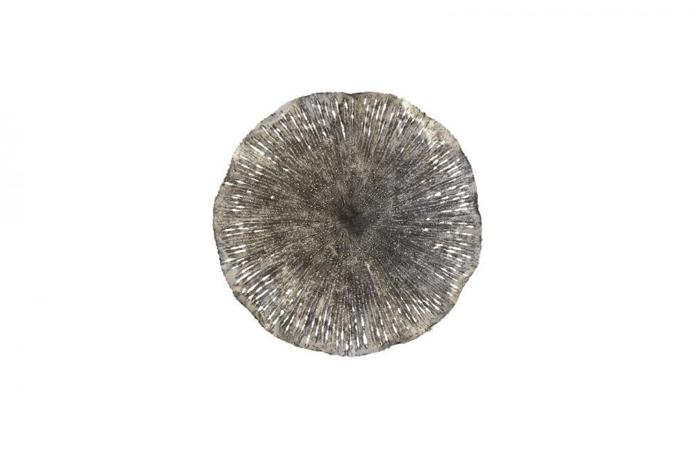 Phillips Collection Lotus Wall Tile, Medium, Antique Silver, 16"W (TH96160 YV0J07TA0Z)