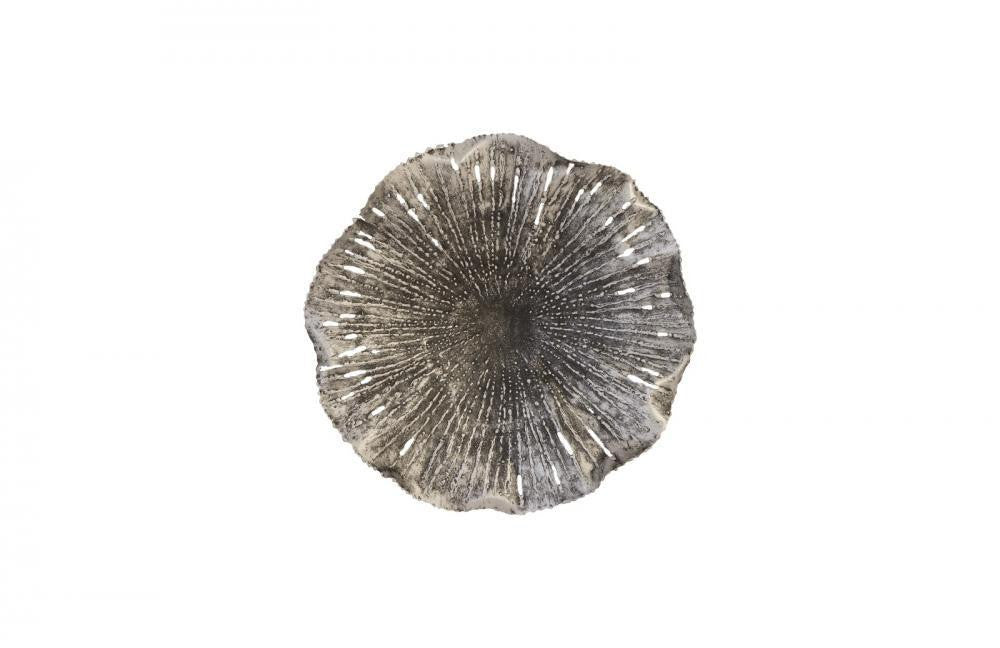 Phillips Collection Lotus Wall Tile, Small, Antique Silver, 9"W (TH96159 YV0J07TA0Y)