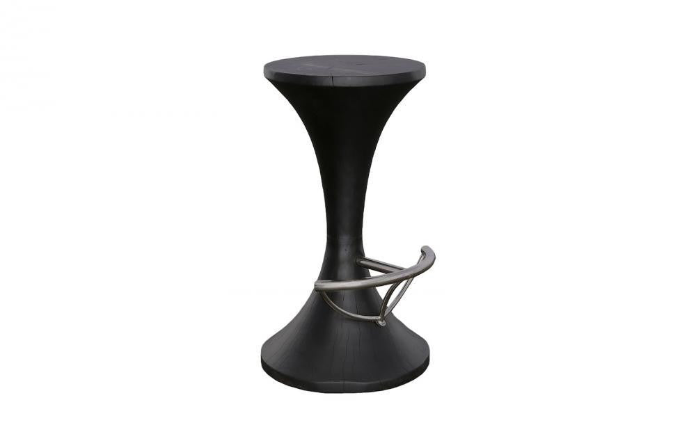 Phillips Collection Marley Bar Stool Black