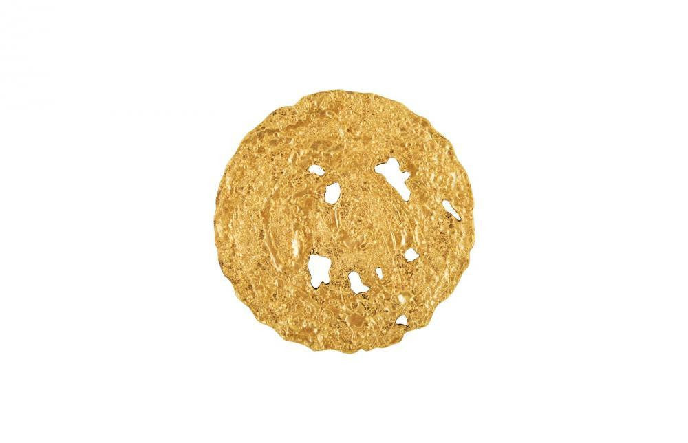 Phillips Collection Molten Wall Disc, Gold Leaf, 12"W (PH83686 YV0J07TAYH)