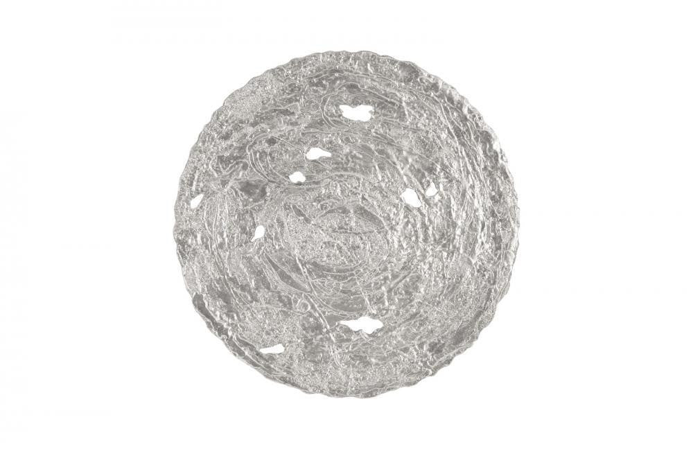 Phillips Collection Molten Wall Disc, Silver Leaf, 39"W (PH83689 YV0J07TAYL)