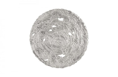 Phillips Collection Molten Wall Disc, Silver Leaf, 39"W (PH83689 YV0J07TAYL)