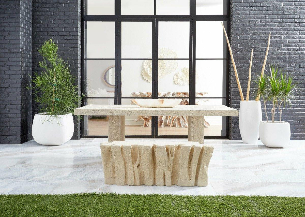 Phillips Collection Old Lumber Dining Table, Off-White, 84"W (PH63850 YV0J07TAZA)