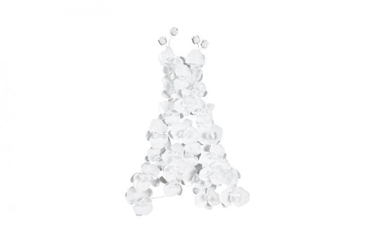 Phillips Collection Orchid Dress Wall Art White