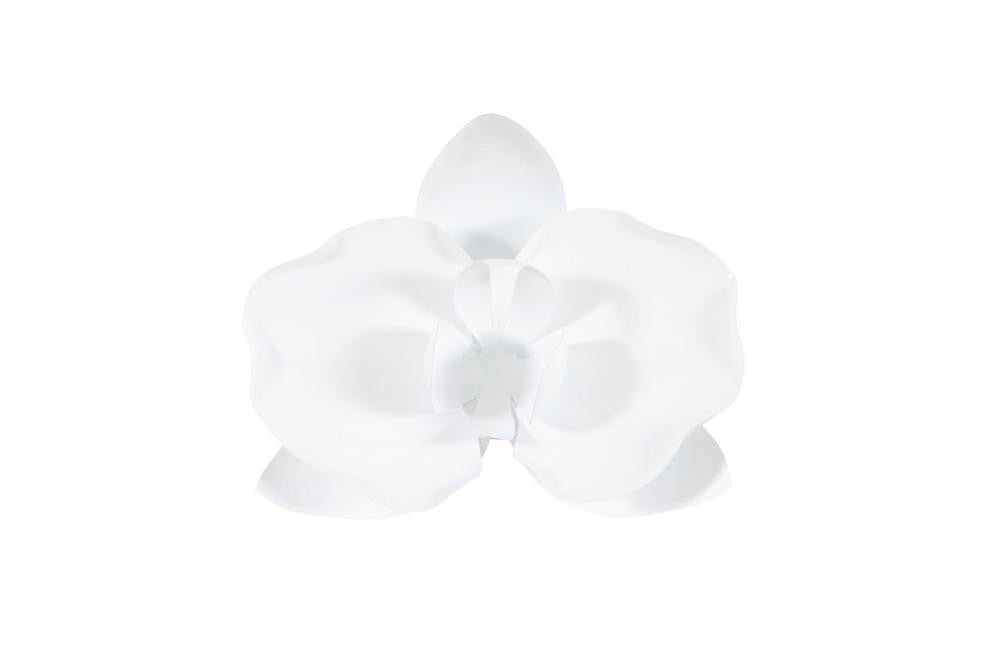 Phillips Collection Orchid Flower Wall Sculpture White