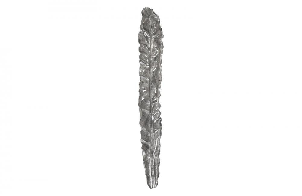 Phillips Collection Petiole Leaf Small Wall Art Silver Leaf