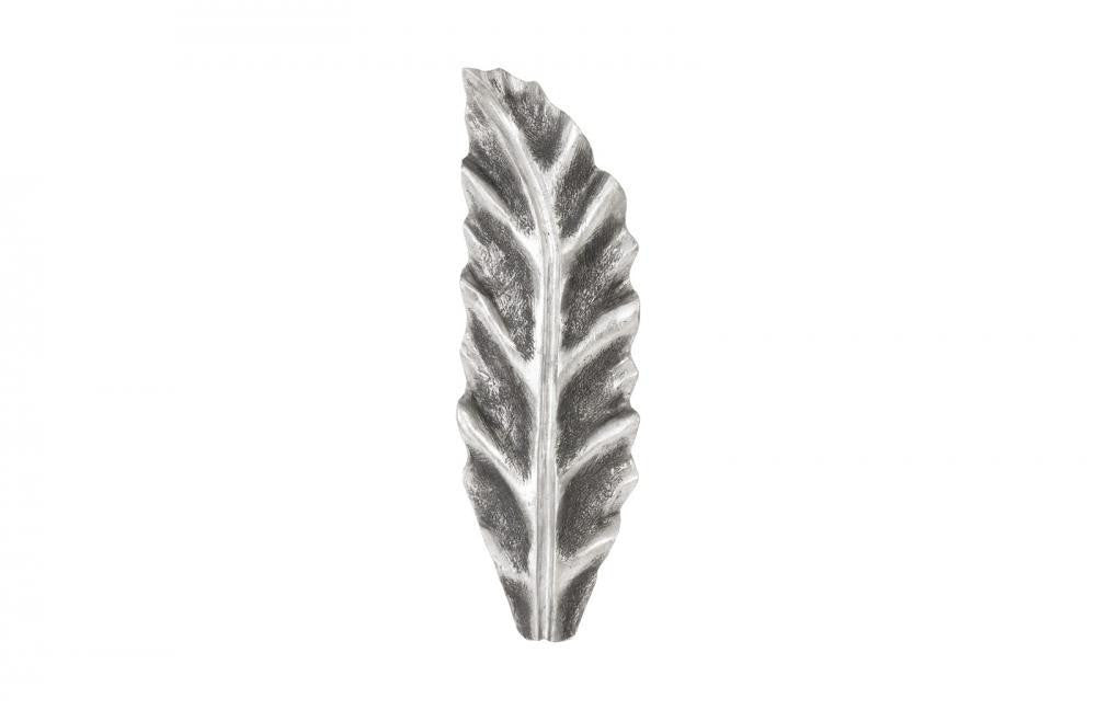 Phillips Collection Petiole Leaf Wall Art, Version A, Small, Silver Leaf, 7"W (PH94514 YV0J07W3UA)