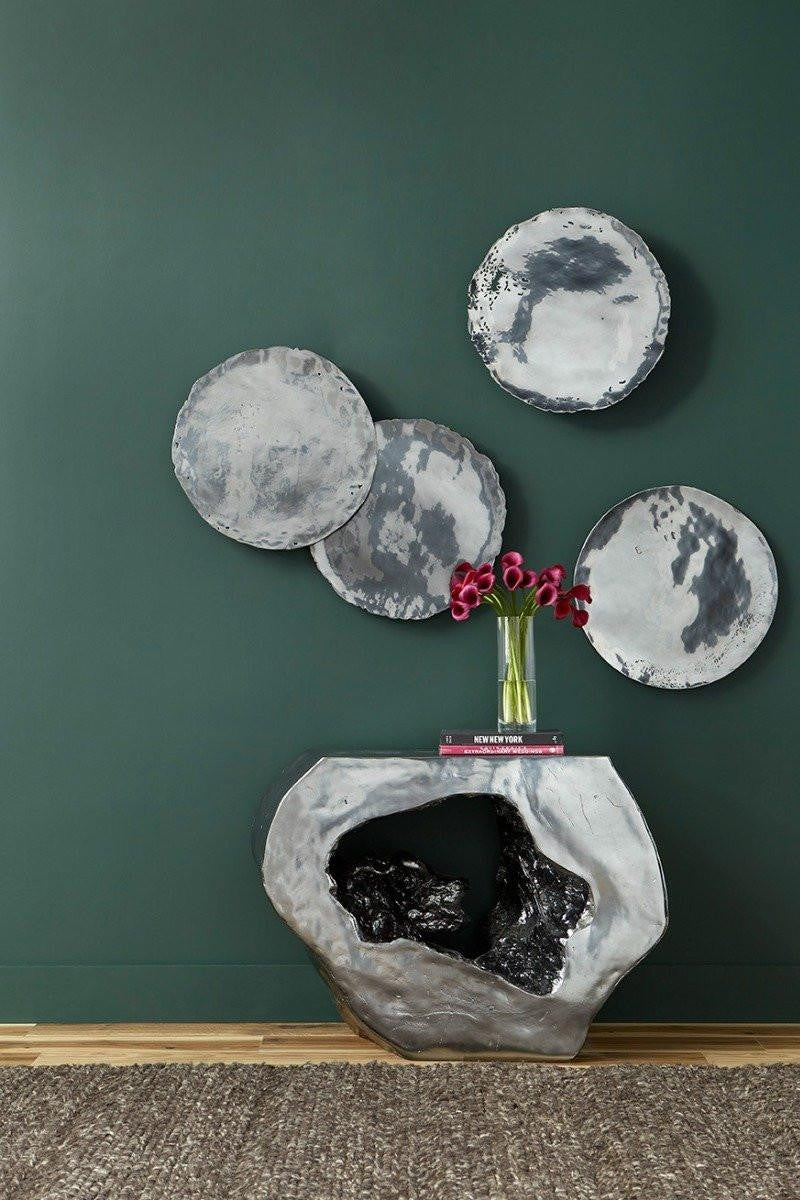Phillips Collection Plateada Hollow Console, Liquid Silver, 40"W (PH95579 YV0J07W3UN)