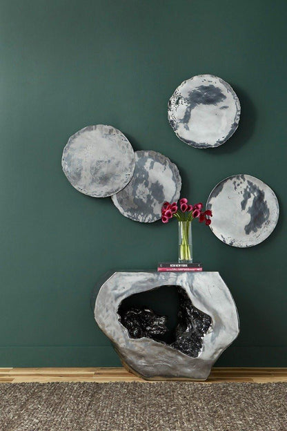 Phillips Collection Plateada Hollow Console, Liquid Silver, 40"W (PH95579 YV0J07W3UN)