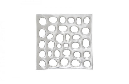 Phillips Collection Polka Dot Wall Tile Silver