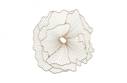 Phillips Collection Poppy Flower Wall Art, Small, Copper, 36"W (TH108863 YV0J07W3UZ)