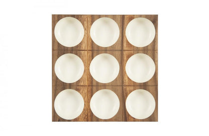 Phillips Collection Puka Wall Tile Chamcha, White
