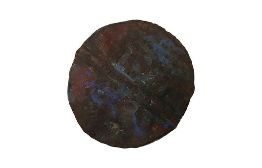 Phillips Collection Reclaimed Oil Drum Wall Disc Black Rust