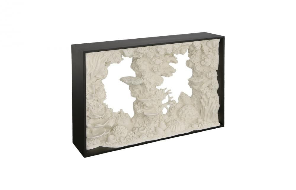 Phillips Collection Reef Console Off-White, Black