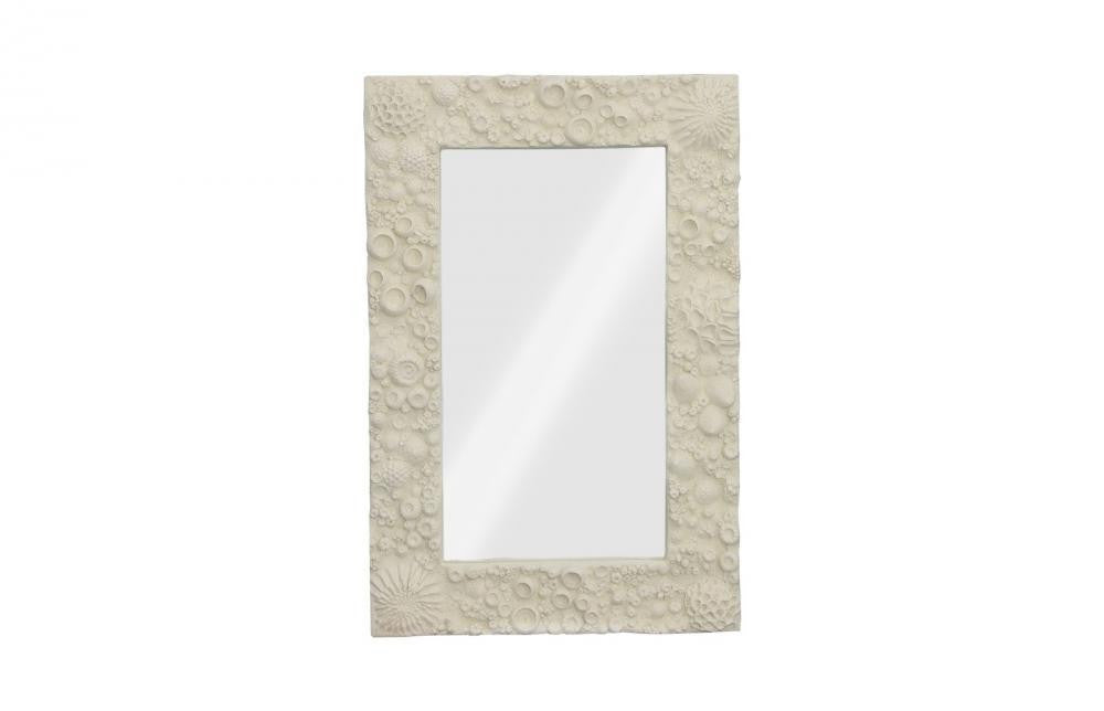 Phillips Collection Reef Mirror, Small, Ivory, 31"W (PH112038 YV0J07W3VQ)
