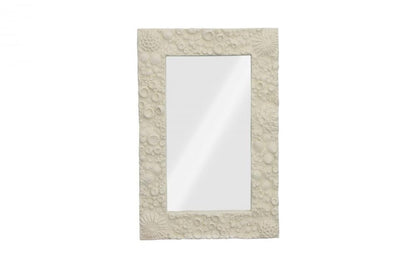 Phillips Collection Reef Mirror, Small, Ivory, 31"W (PH112038 YV0J07W3VQ)