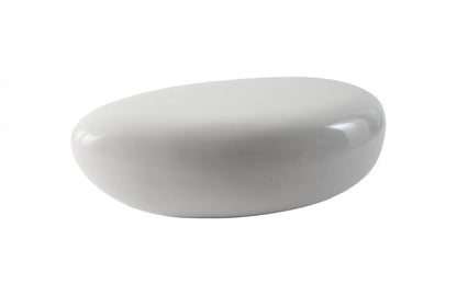 Phillips Collection River Stone Large Coffee Table Off-White